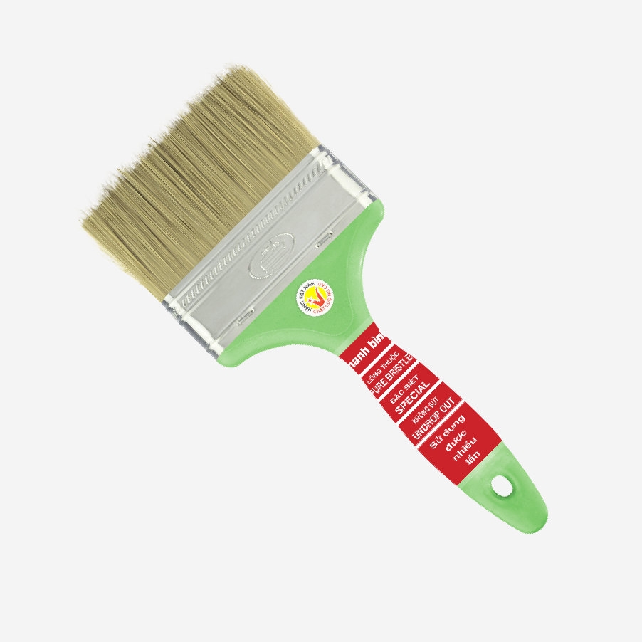 Thanh Bình Plastic Handle Paint Brush, 1CXS40, 4