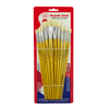 Cọ Vẽ Đầu Tròn Thanh Bình, Mã 1VT, 1 Vỉ 12 Cây, Số 1 -> Số 12