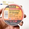3M Electric Tape #35 Orange, 19mm X 20m X 0.177mm ( 3/4