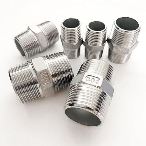 Nối Ống 2 Đầu Ren Ngoài Áp Lực, 1/2