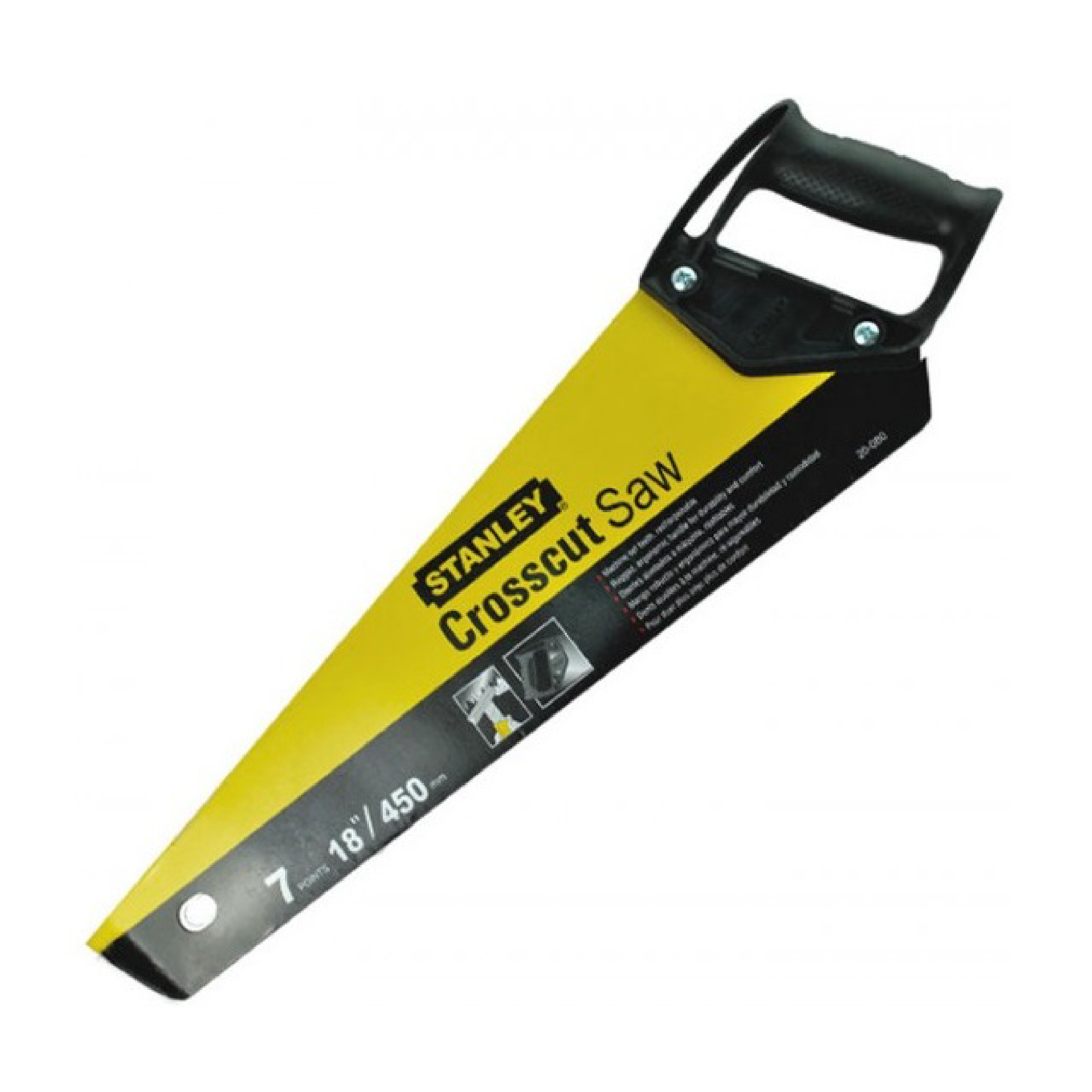 Stanley 20-080 Crosscut Plastic Handle Saw 18 inch