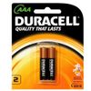 Duracell Alkaline Battery AAA, Pack of 2, Long Lasting, 1.5V