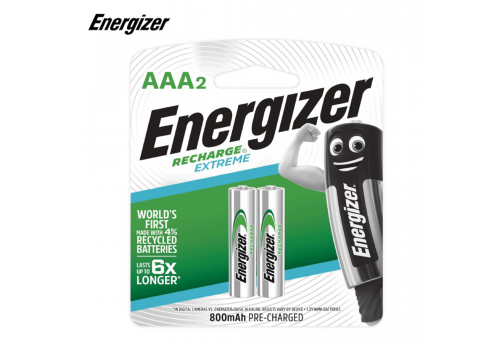 Bộ 2 Pin Đũa Sạc Energizer AAA 800mAh NH12ERP2