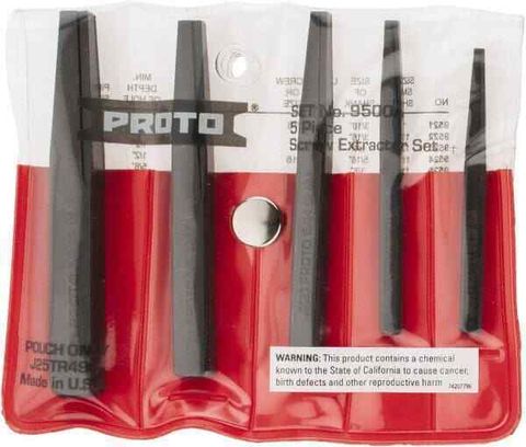 Dụng Cụ Tháo Ốc Vít Proto Screw Extractor Set of 5, J9500A