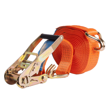 Polyester Ratchet Lashing Belt, For Shipping, 3 Tons X 10M