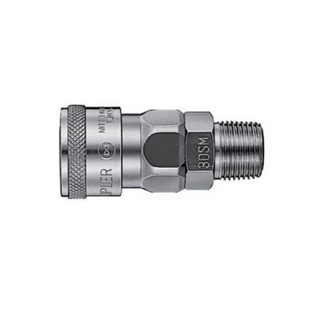 Khớp Nối Nhanh Khí Nén Cupla Nitto 40SM, Dùng Cho Ống 1/2