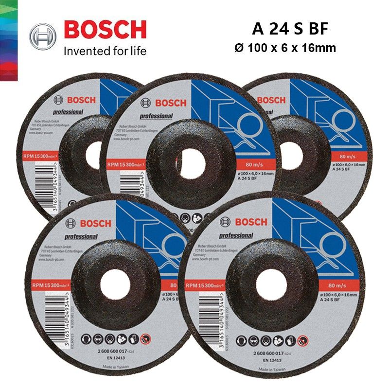 Đá Cắt Sắt Cutting Disc Bosch 100 X 6 X 16mm, 2608600017