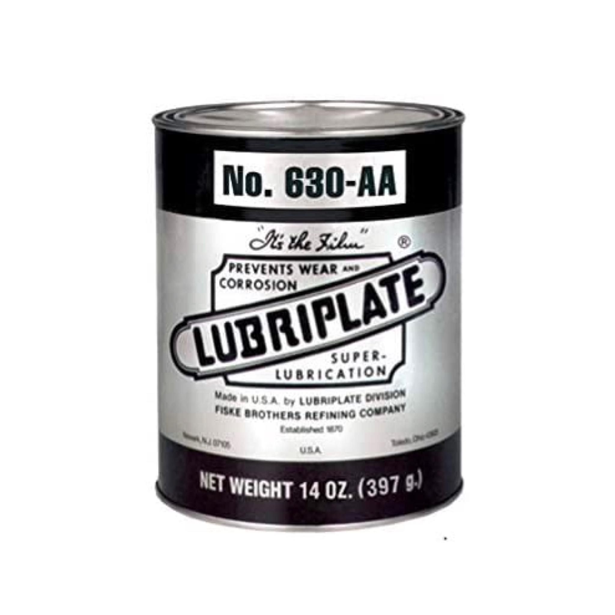 Mỡ Bôi Trơn Lubriplate L0067-001 630AA Multi-Purpose Grease, 14 Oz Can, Solid, Off-White, 5 To 270 Deg F