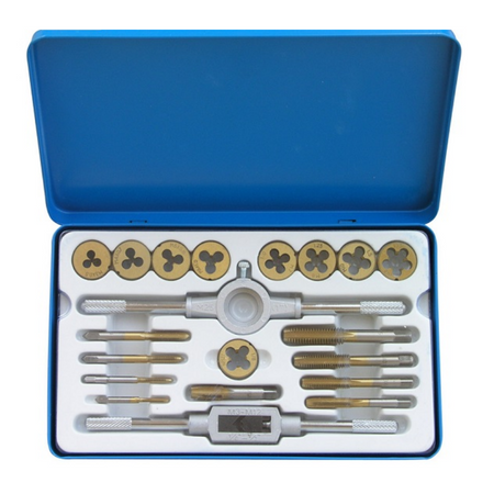C-MART A1011, 20 Pcs Metric Tap And Die Set