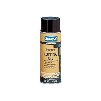 Sprayon 12 oz Aerosol Cutting Fluid LU208 #S00208000