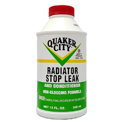 Dung Dịch Hàn Két Nước Quaker City Radiator Stop Leak USA 355ml