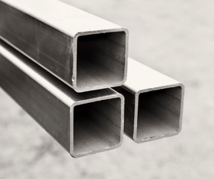 Galvanized Square-Tube Steel Pipe 75 X 75, 6mm, 6m/pipe Length, 13kg/m
