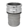 Cam & Groove E400 Fitting, 4″ Male Camlock x 4″ Hose Shank