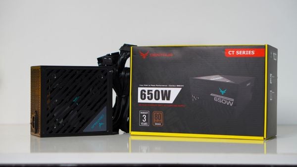  Nguồn máy tính Centaur CT-650W 80 Plus (2 Nguồn CPU) 