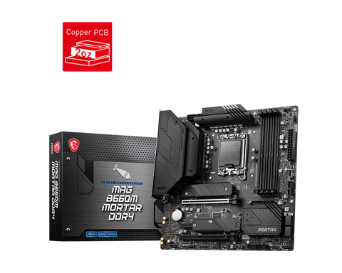  Mainboard MSI B660M MAG Mortar DDR4 