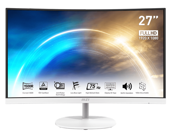  Màn hình MSI PRO MP271CAW 27 inch FHD VA 75HZ Cong 