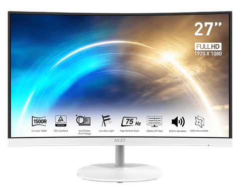 Màn hình MSI PRO MP271CAW 27 inch FHD VA 75HZ Cong 