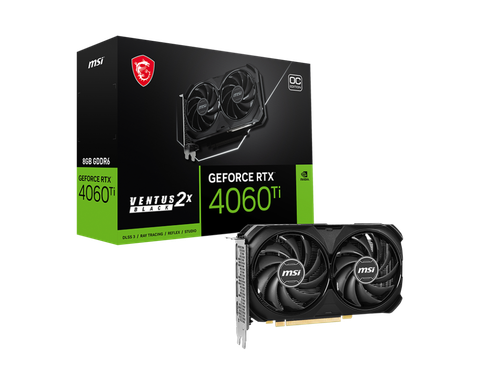  GeForce RTX™ 4060 Ti VENTUS 2X BLACK 8G OC 