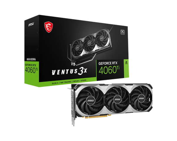  GeForce RTX™ 4060 Ti VENTUS 3X 8G OC 