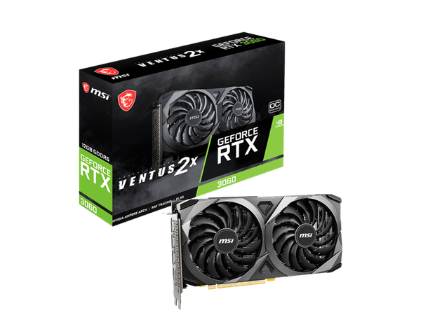  (Cũ) GeForce RTX 3060 VENTUS 2X 12G OC LHR 