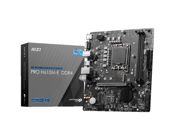  Mainboard MSI PRO H610M-E DDR4 
