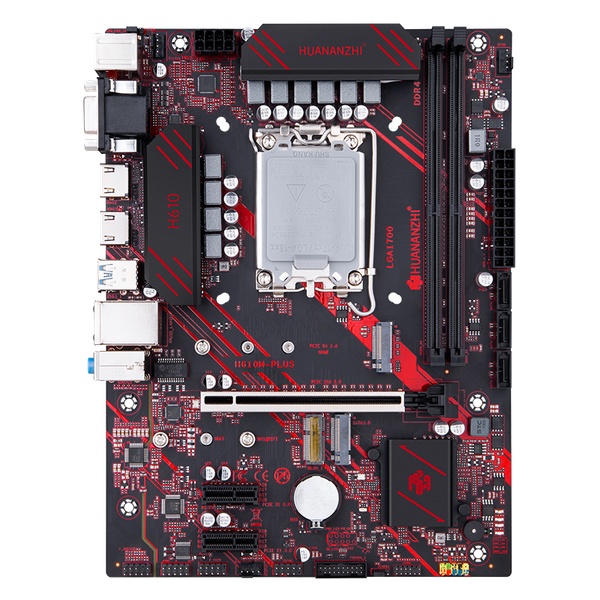  Mainboard Huananzhi H610M-VH-A - Black 