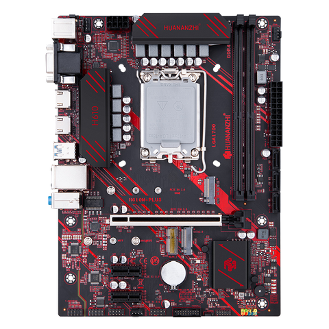  Mainboard Huananzhi H610M-VH-A - Black 