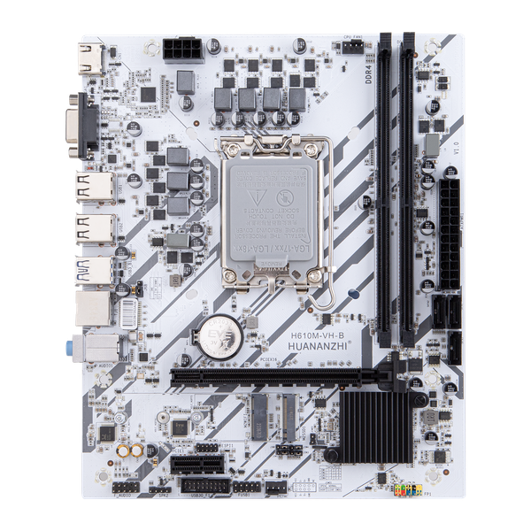  Mainboard Huananzhi H610M-VH-A - White 