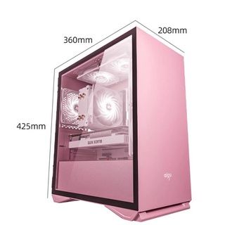  Vỏ case Aigo Yogo M2 M- ATX Pink - Hồng 