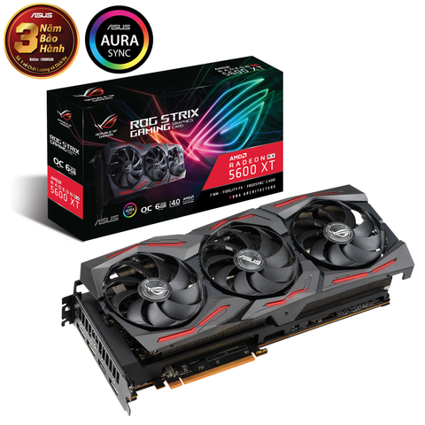  VGA ASUS ROG Strix Radeon RX 5600 XT OC edition 6GB GDDR6 (Cũ) 