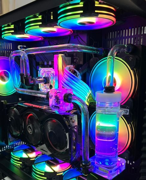  Bộ tản nước custom G240 ARGB 