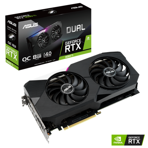  (Cũ) ASUS Dual GeForce RTX ™ 3060 Ti OC Edition 8GB GDDR6 