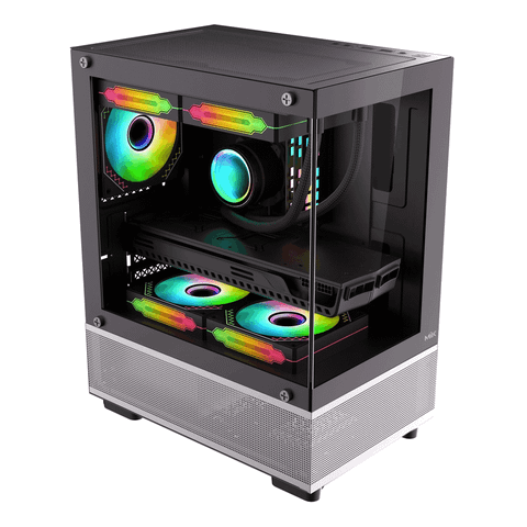  Case MIK Aether Gaming Black (Không kèm fan) 