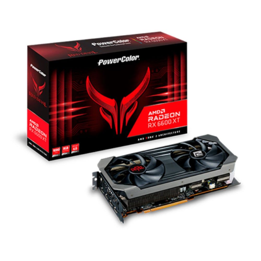  VGA PowerColor Red Devil Radeon RX 6600XT 8GB GDDR6 