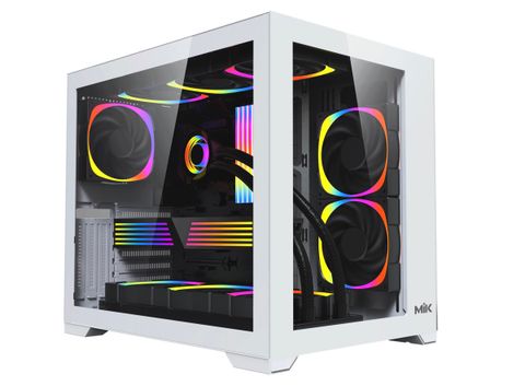  LV12 GAMING CASE white/black 