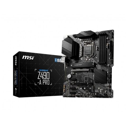  Mainboard MSI Z490-A PRO (Intel Z490, Socket 1200, ATX, 4 khe RAM DDR4) 