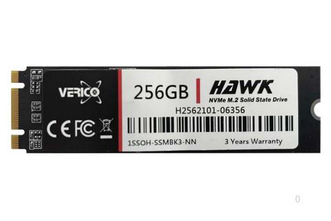  Ổ Cứng SSD Verico Hawk 256GB NVMe PCIe Gen3x2 M.2 2280 