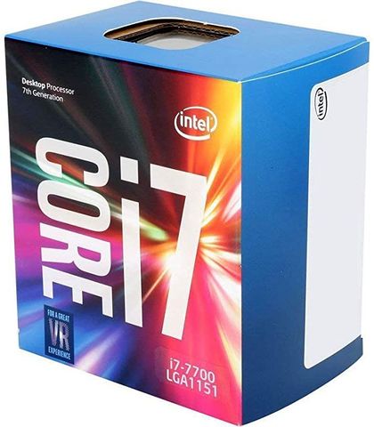  CPU Intel Core i7 7700 (4.20GHz, 8M, 4 Cores 8 Threads) 