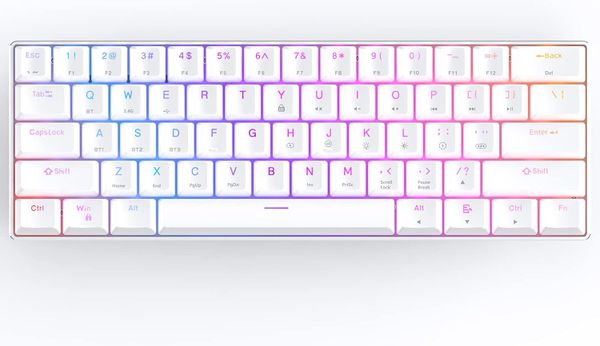  Bàn phím cơ Acestek AK61 white 