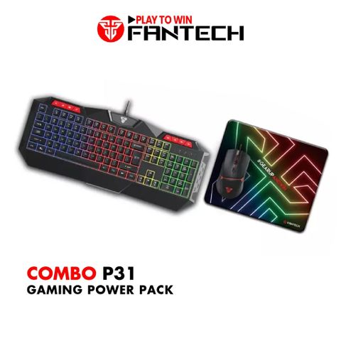  Combo Bàn Phím + Chuột + Lót Chuột Gaming FANTECH P31 