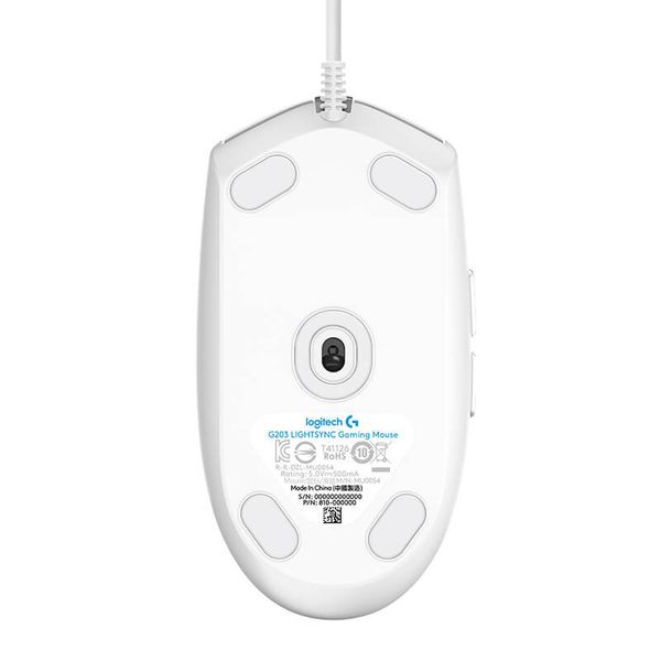  (CHÍNH HÃNG) Chuột Logitech G203 LightSync White 