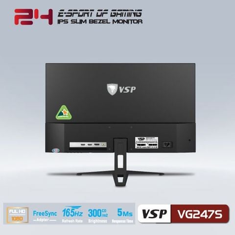  MÀN HÌNH VSP ESPORT GAMING FHD 24INCH - VG247S 