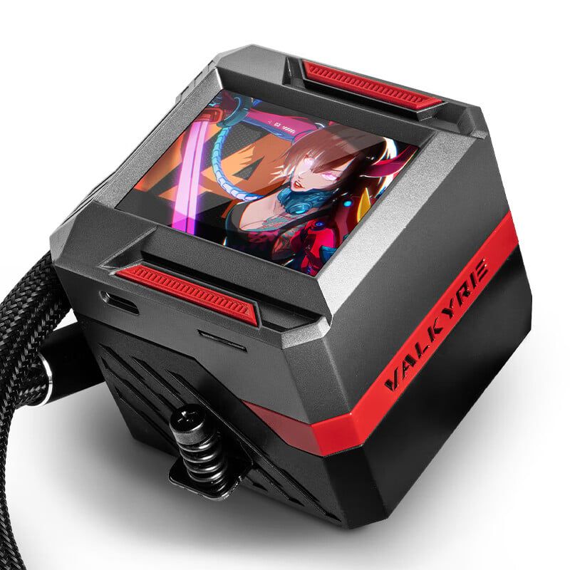 Valkyrie E360 360mm CPU - LCD 2.4 inch - Black– Goldenbit