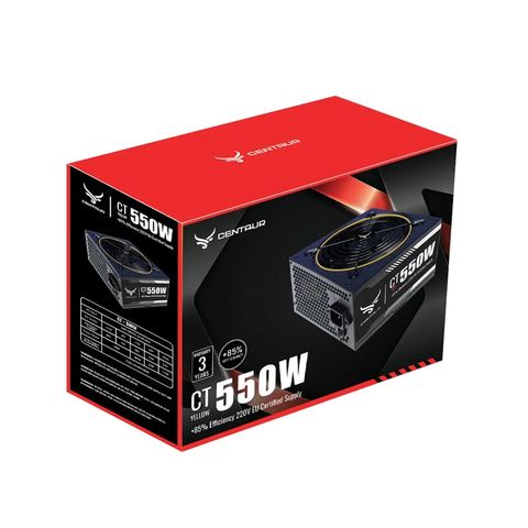  Nguồn Centaur CT550W Red 80 plus Bronze 550W 