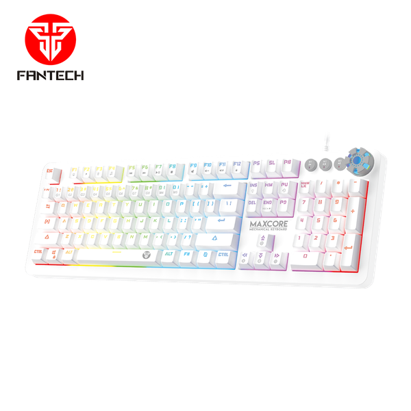  Bàn phím cơ gaming FANTECH MK852 MAXCORE white 