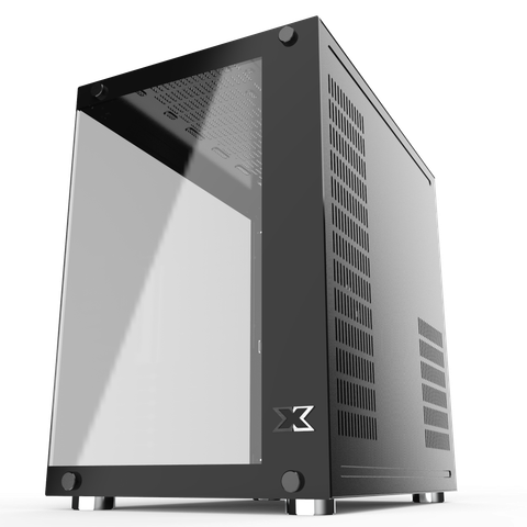  CASE XIGMATEK AQUARIUS  BLACK (CHƯA FAN ) 
