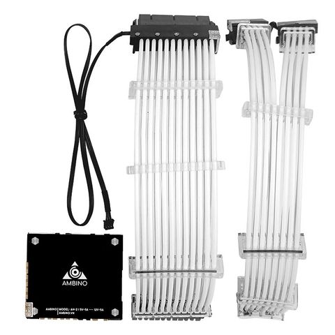  Bộ dây nguồn RGB 24P+ 2x8P VGA Ambino RainPow 