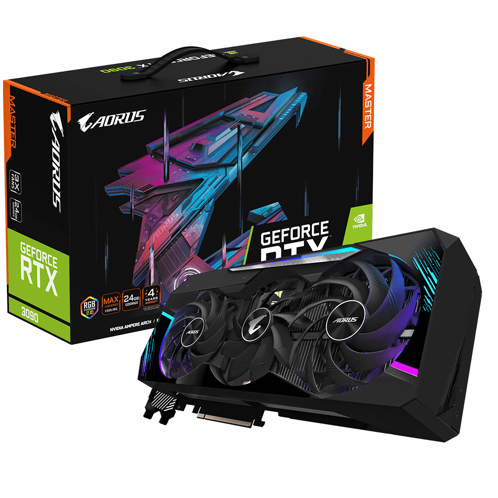 AORUS GeForce RTX™ 3090 MASTER 24G– Goldenbit