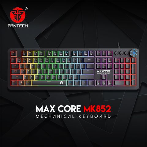  Bàn phím cơ gaming FANTECH MK852 MAXCORE white 