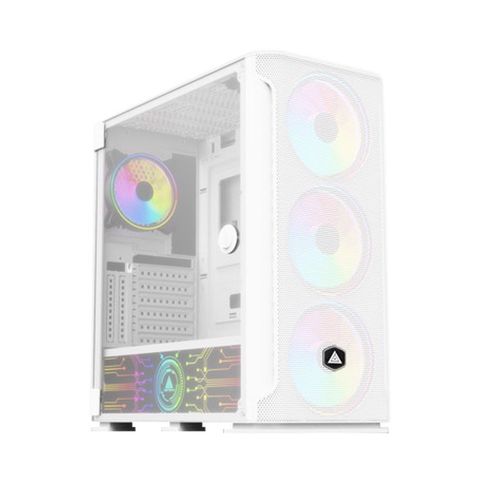  CASE VSPTECH GAMING FA-404W ( TẶNG 4 FAN LED RGB) NEW 